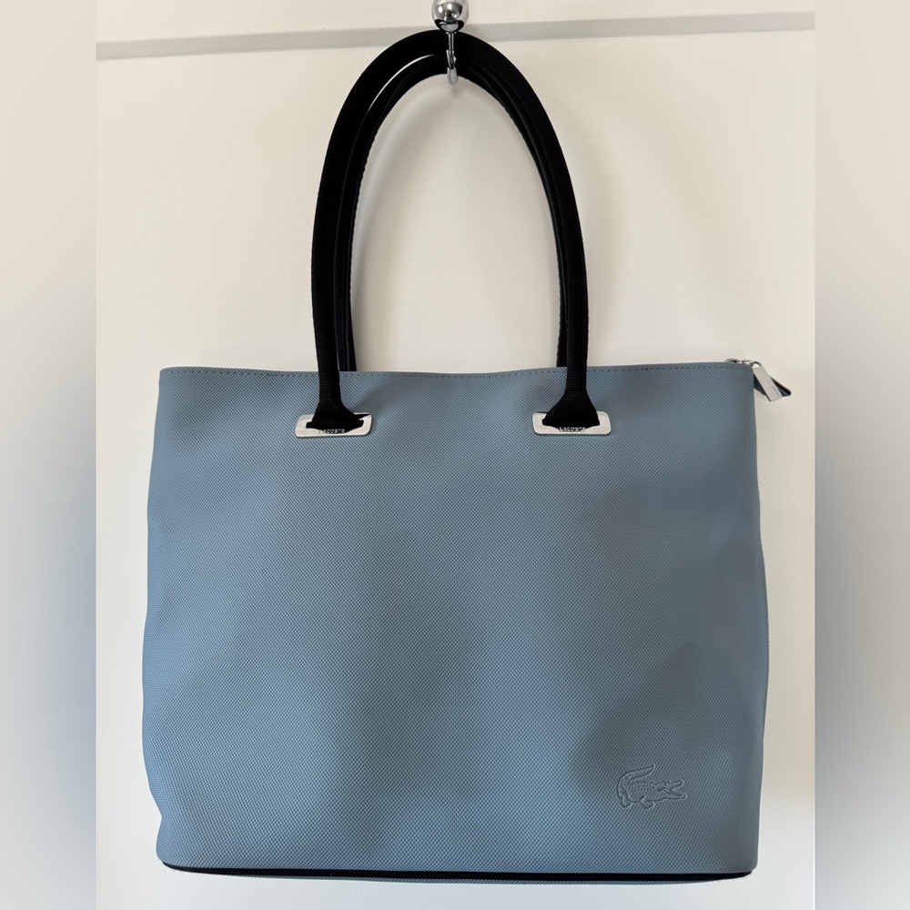LACOSTE* Classic PVC Canvas Tote